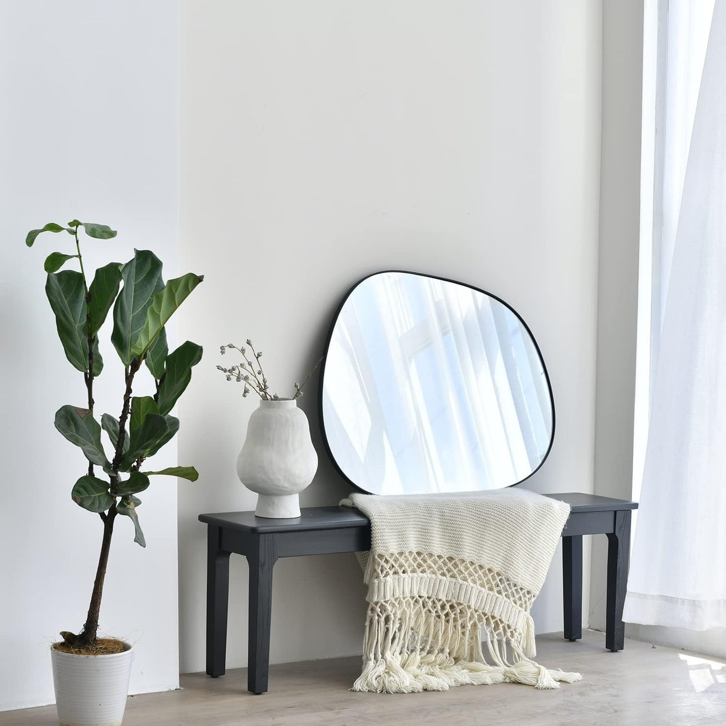 Asymmetrical Wall Mirror 21"*27"
