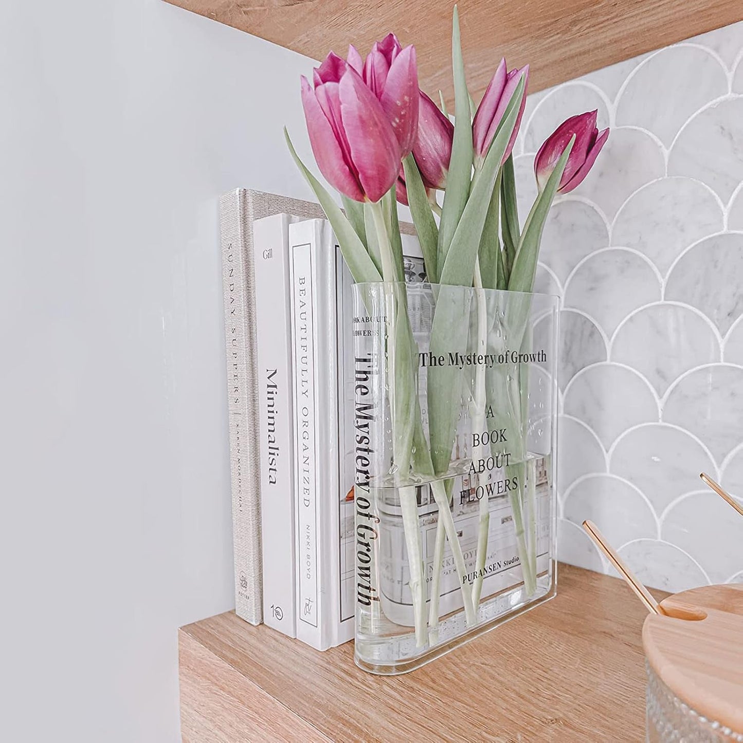 Decorative Bookend Vase