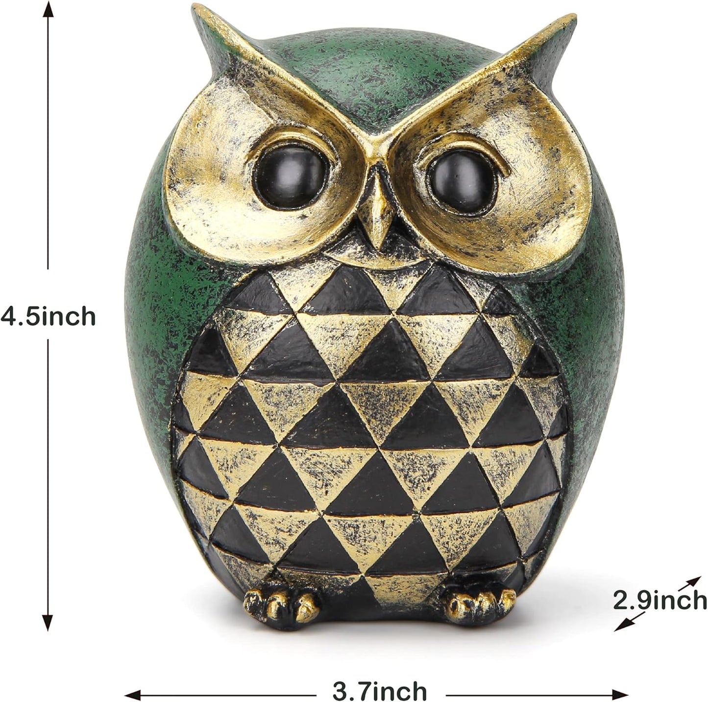 Decorative Resin Owl Figurine