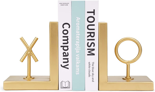 Decorative Metal Bookends
