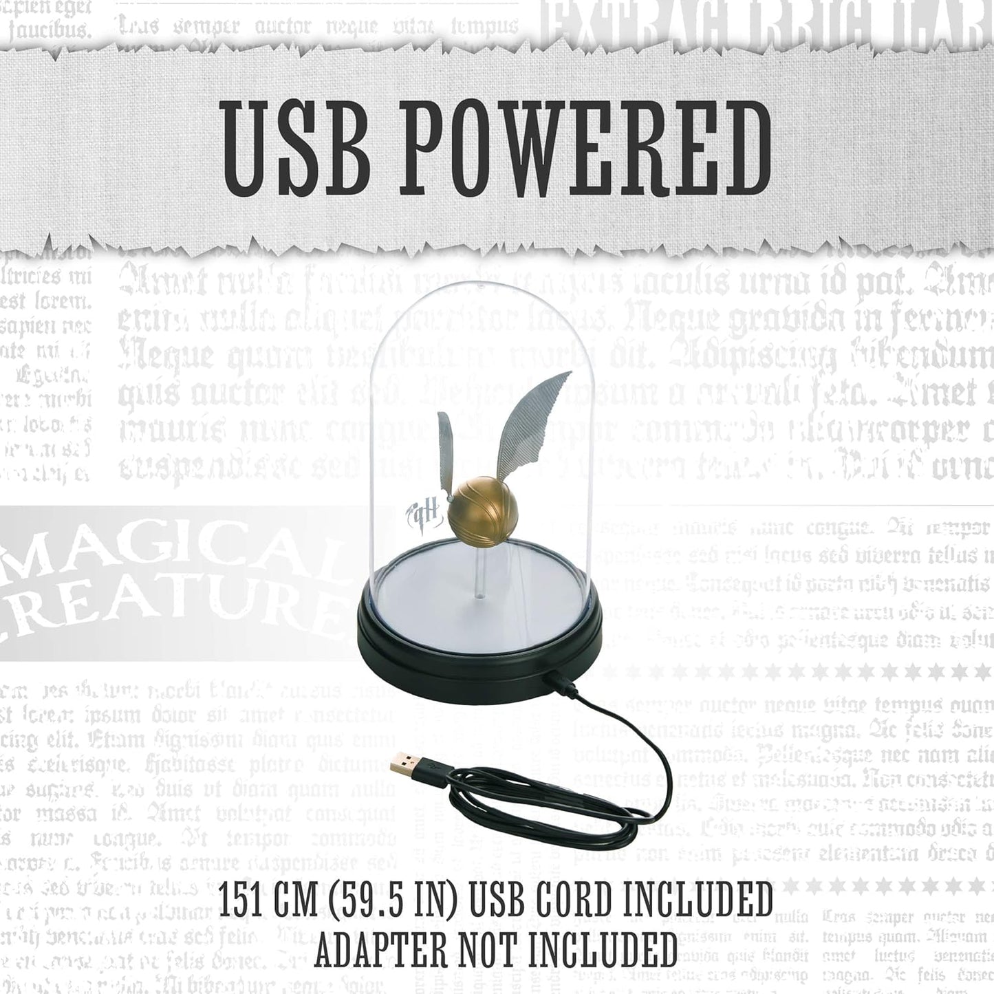 Harry Potter Golden Snitch Table Lamp