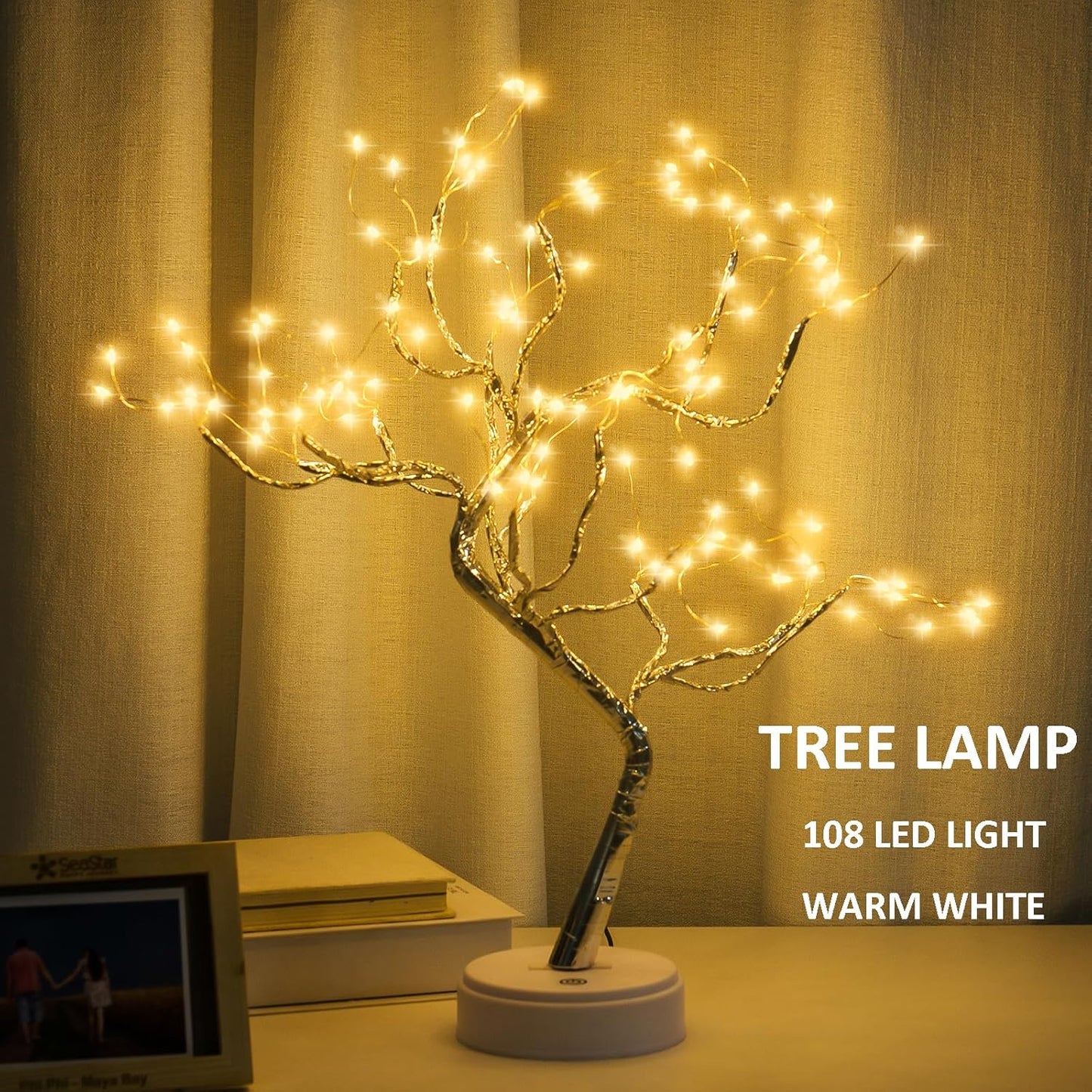 Tabletop Bonsai Tree Light 108 LED